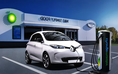 英國(guó)石油正以1.3億英鎊收購英國(guó)最大電動(dòng)汽車充電公司